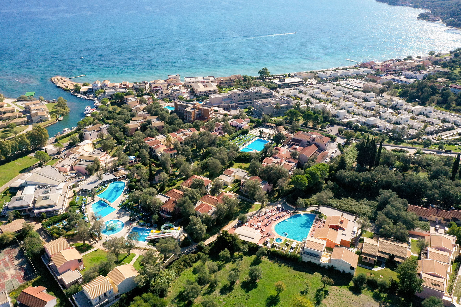 Apollo Palace Resort Corfu Aerial3