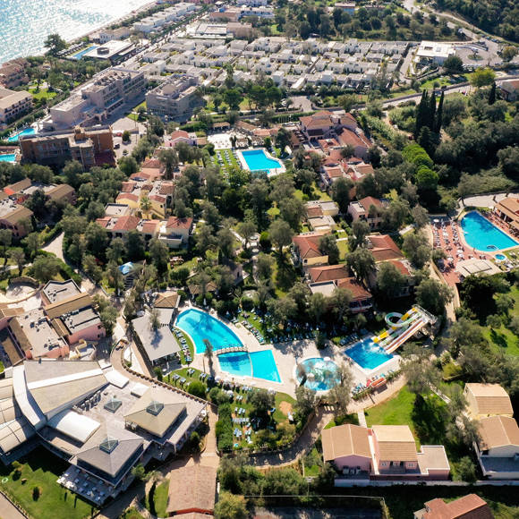 Apollo Palace Resort Corfu Aerial1