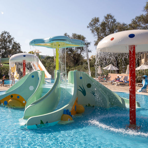Apollo Palace Resort Corfu Waterslides 0941
